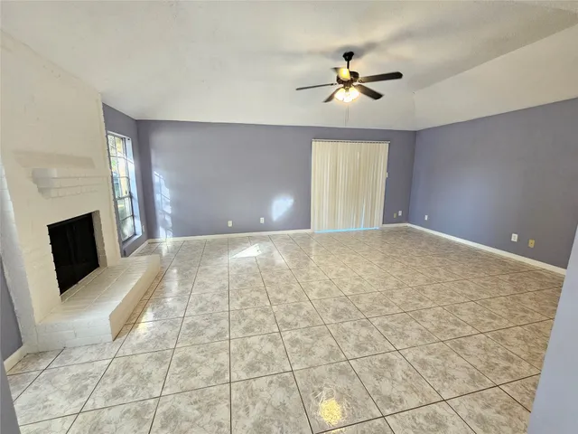 a view of a livingroom with a fireplace