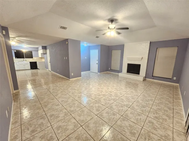 a view of a livingroom with a chandelier