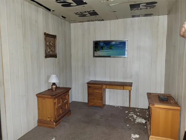 a room with storage and utility