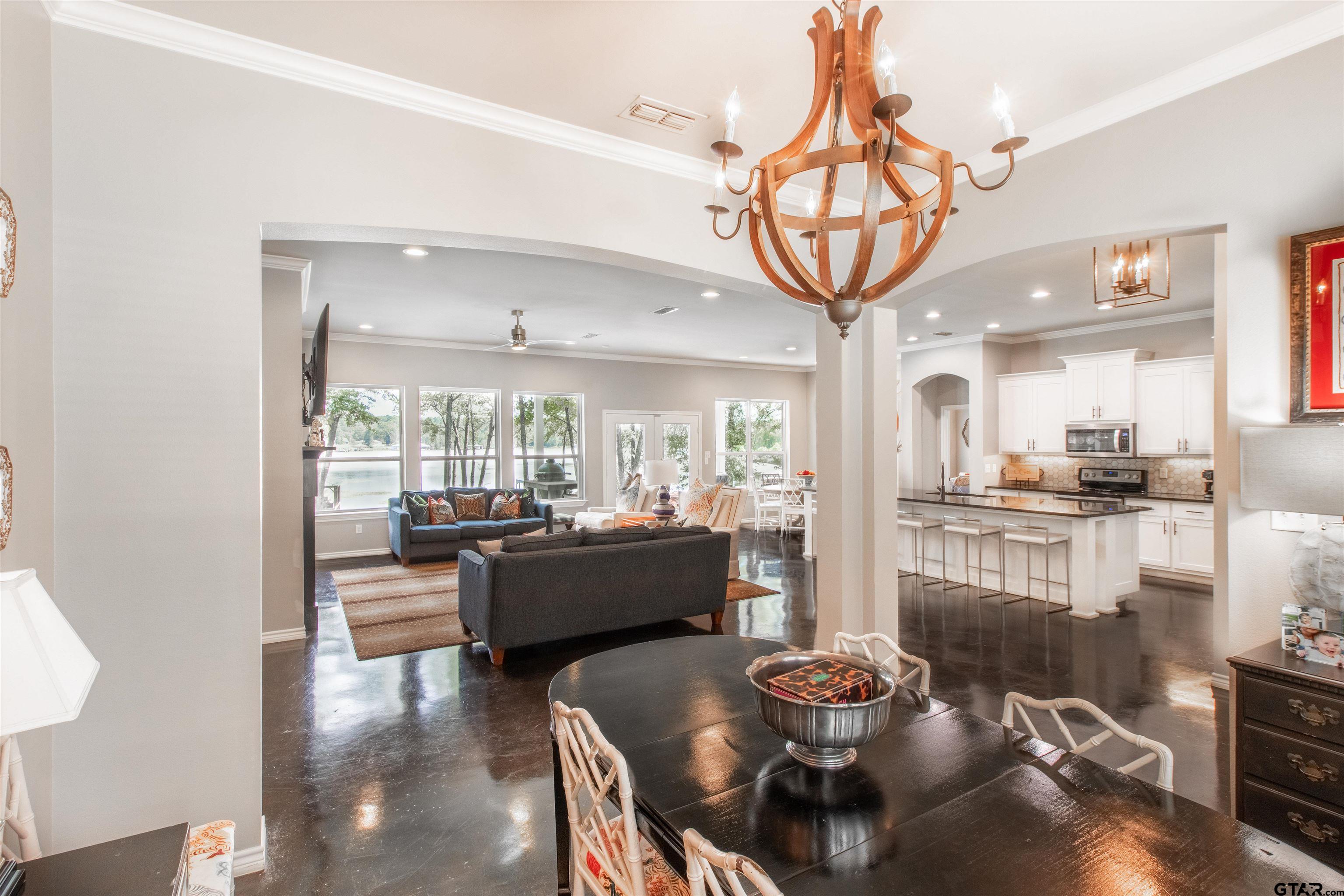 14271 NW Road Tyler, TX 75707 - Photo 15 of 48 a living room with furniture and a large window