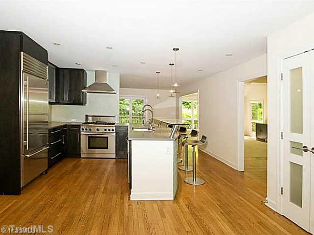 4102 Rockingham Road South Greensboro, NC 27407 - Photo 5 of 16 Kitchen. This is a home great for entertaining family & friends.
