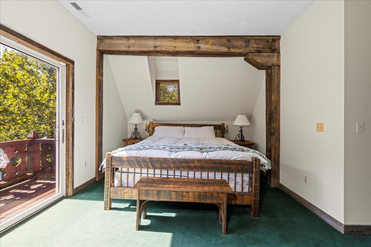 6602 Middlebrook Road Raphine, VA 24472 - Photo 38 of 68 a bed sitting in a bedroom next to a window