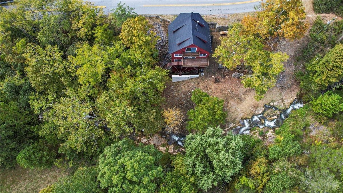 6602 Middlebrook Road Raphine, VA 24472 - Photo 59 of 68 an aerial view of a house with a yard and large trees