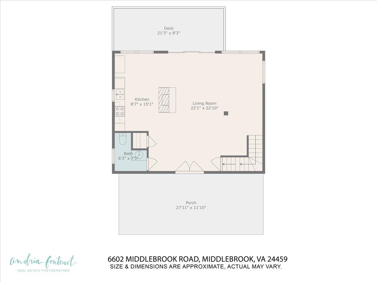 6602 Middlebrook Road Raphine, VA 24472 - Photo 65 of 68 a picture of a floor plan