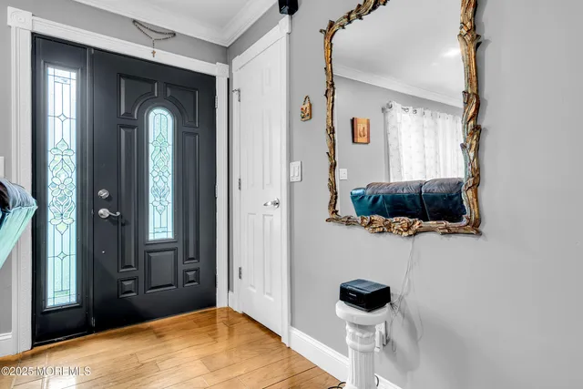 a view of a entryway door