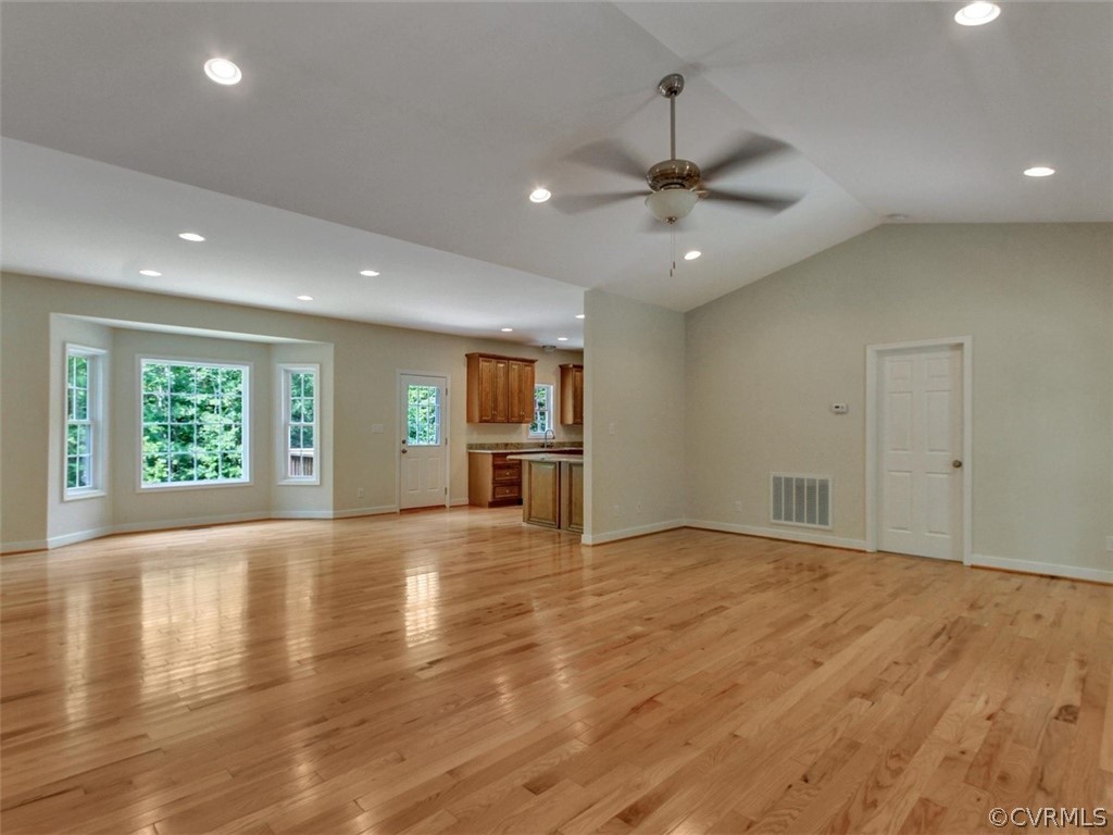 4720 Powhatan Lakes Road Powhatan, VA 23139 - Photo 6 of 35 Spacious Great Room with gorgeous hardwood floorin
