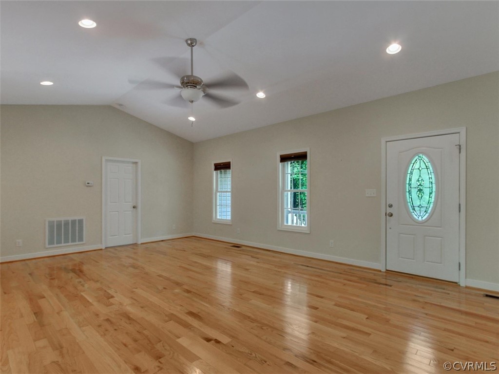 4720 Powhatan Lakes Road Powhatan, VA 23139 - Photo 7 of 35 Spacious Great Room with gorgeous hardwood floorin