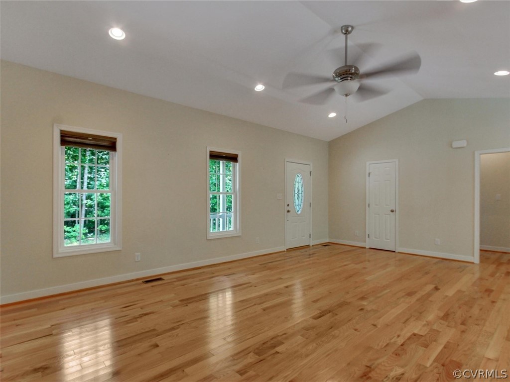 4720 Powhatan Lakes Road Powhatan, VA 23139 - Photo 9 of 35 Spacious Great Room with gorgeous hardwood floorin