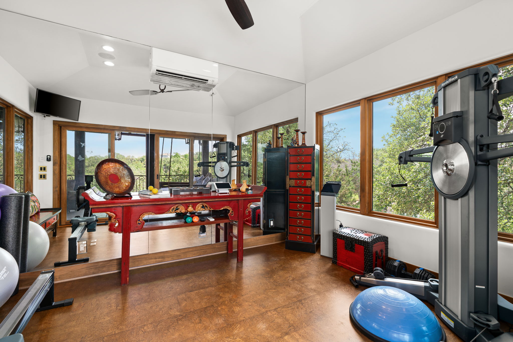 11941 Overlook Pass Austin, TX 78738 - Photo 28 of 40 Zen workout room, overlooking the hill country