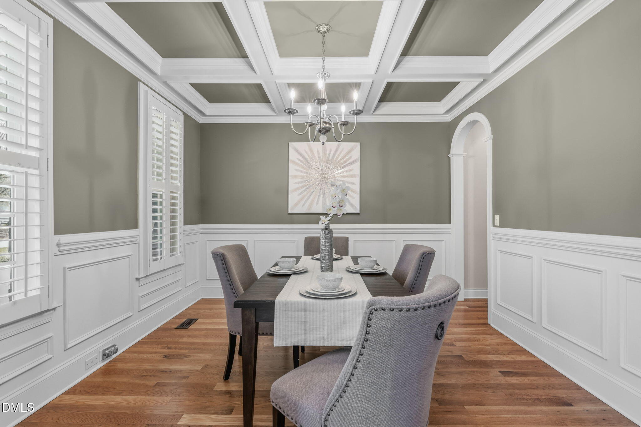 7320 Bedford Ridge Drive Apex, NC 27539 - Photo 9 of 64 a dining room with furniture and window
