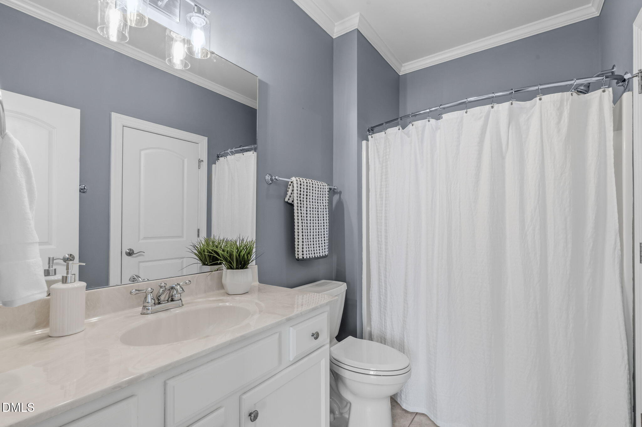 7320 Bedford Ridge Drive Apex, NC 27539 - Photo 46 of 64 a bathroom with a sink toilet and shower