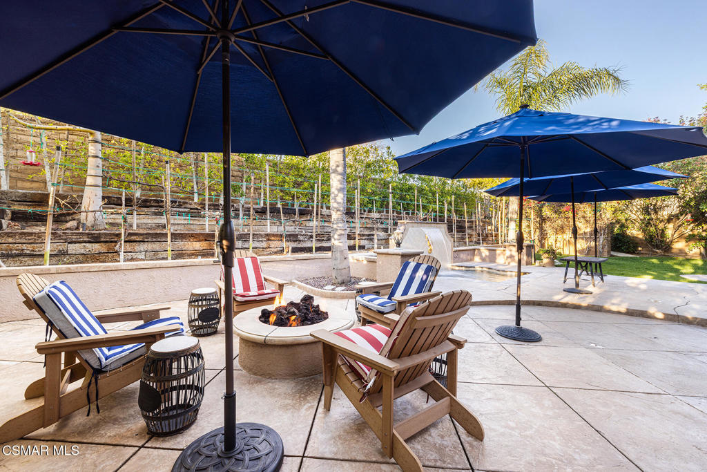 5019 Corral Street Simi Valley, CA 93063 - Photo 38 of 50 a patio with a patio table and chairs
