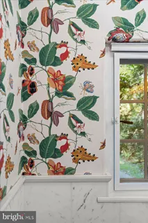 a view of a painting of a door