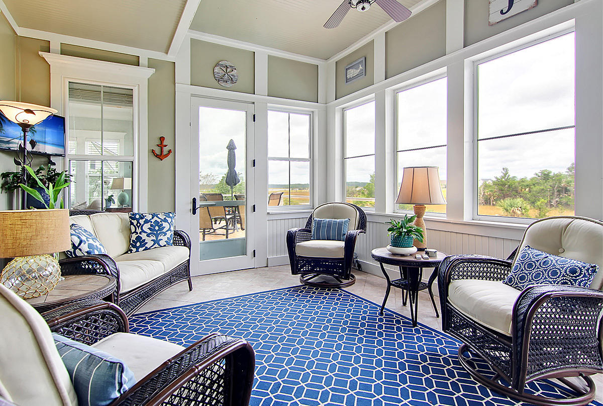 2525 Ballast Point Mount Pleasant, SC 29466 - Photo 40 of 95 2525 Ballast Pt blue sunroom