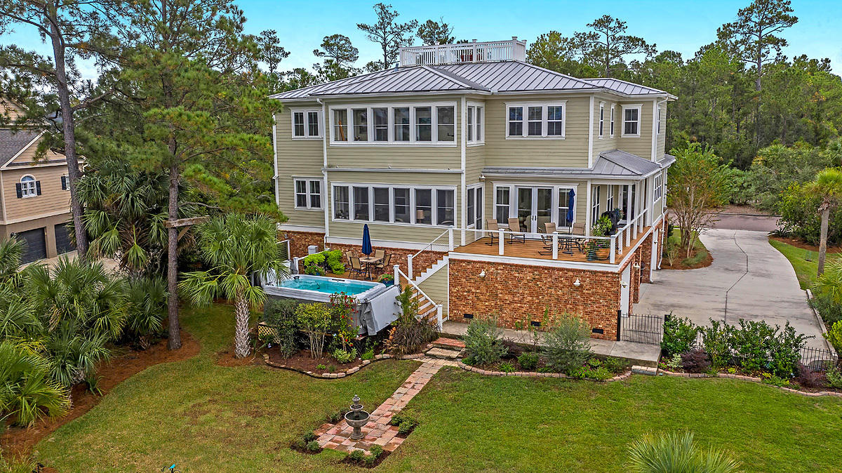 2525 Ballast Point Mount Pleasant, SC 29466 - Photo 63 of 95 2525 Ballast Pt rear elevated view