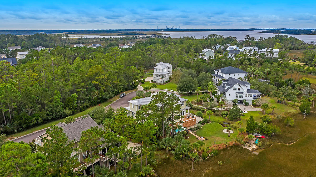 2525 Ballast Point Mount Pleasant, SC 29466 - Photo 74 of 95 2525 Ballast Pt elevated high view of ho