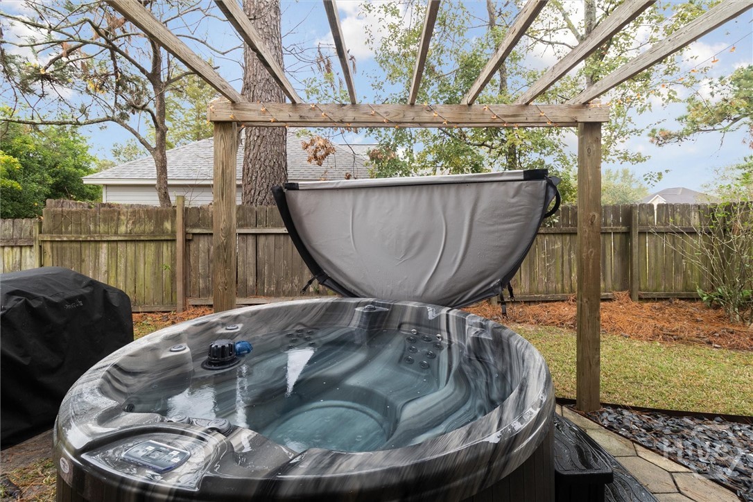 117 Longleaf Circle Pooler, GA 31322 - Photo 19 of 21 Hot tub / pergola