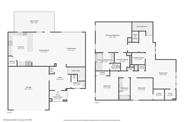$337,995 | 4751 Sprout Crk Court, Conroe, TX 77304