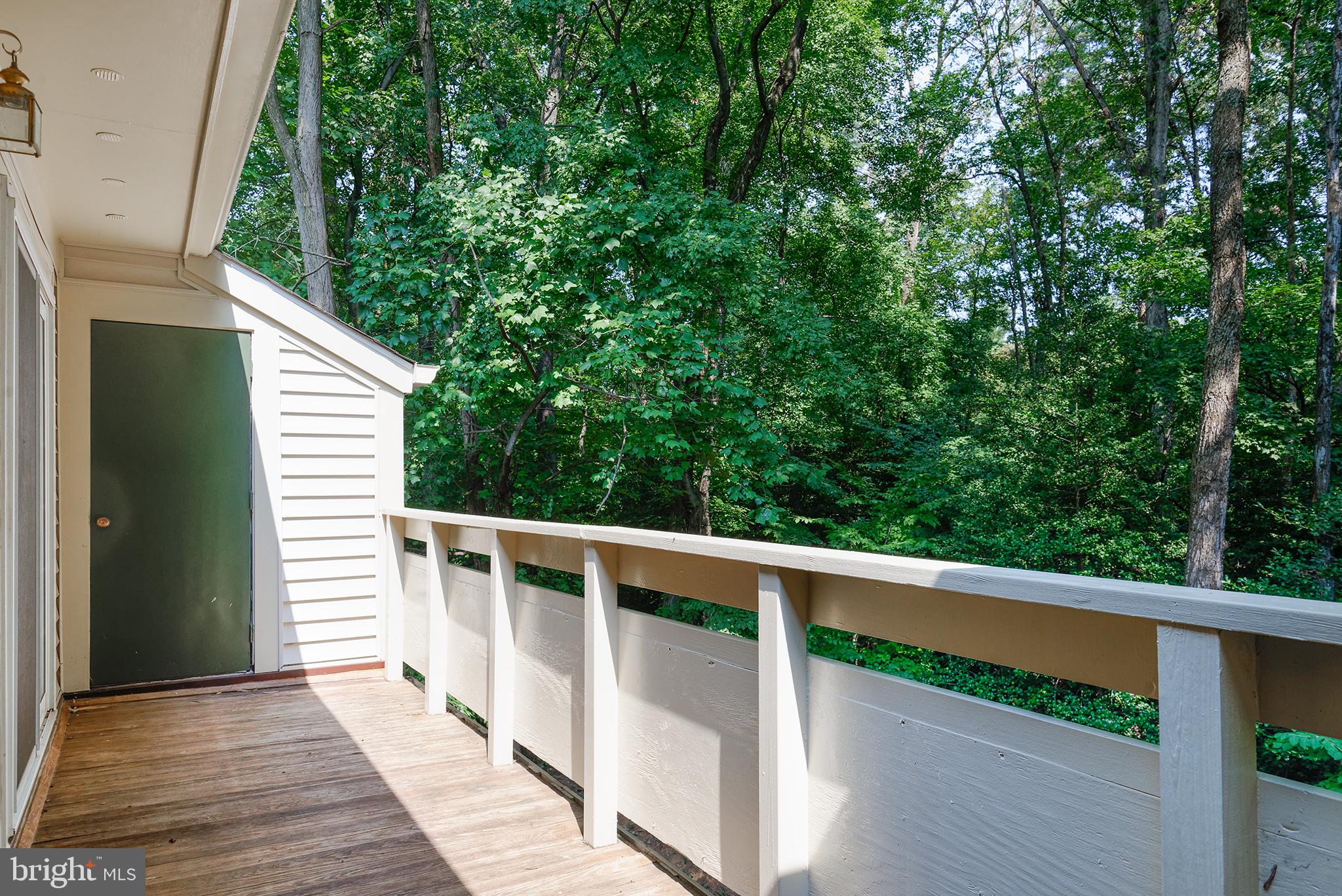 2217 Lovedale Lane, Unit J Reston, VA 20191 - Photo 19 of 33 Balcony opening from main bedroom and Livingroom