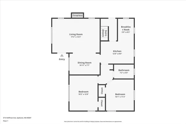 $305,000 | 37 East Hoffman Avenue, Spokane, WA 99207