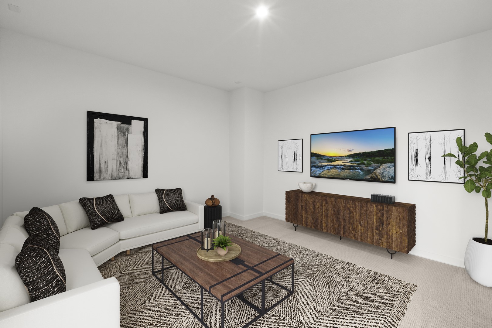 783 Iron Willow Loop Dripping Springs, TX 78620 - Photo 22 of 28 a living room with furniture and a rug