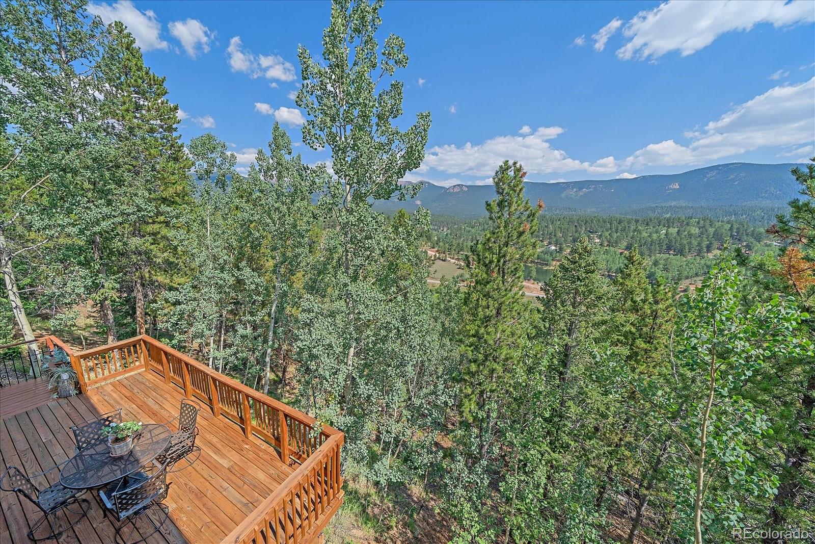 153 Wise Road Bailey, CO 80421 - Photo 32 of 38 a view of a yard