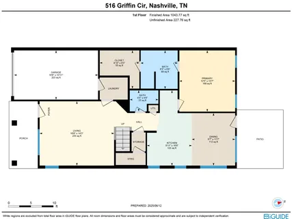 $354,900 | 516 Griffin Circle, Hermitage, TN 37076