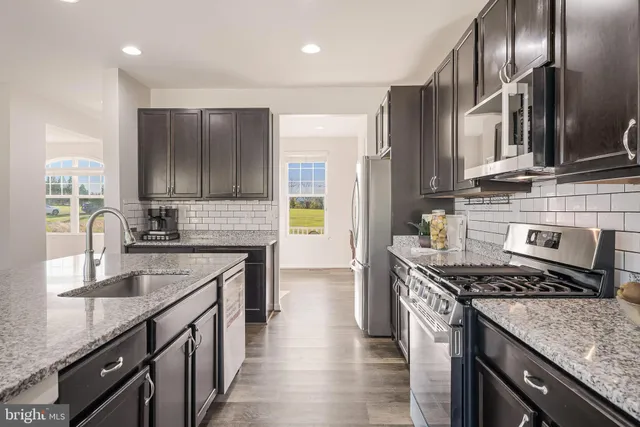 a view of a green field