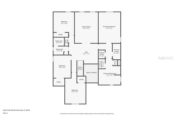 $525,000 | 13921 Felix Will Road, Riverview, FL 33579