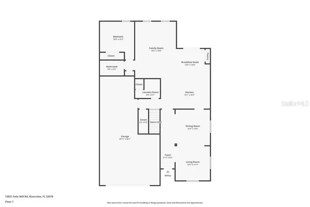 $550,000 | 13921 Felix Will Road, Riverview, FL 33579