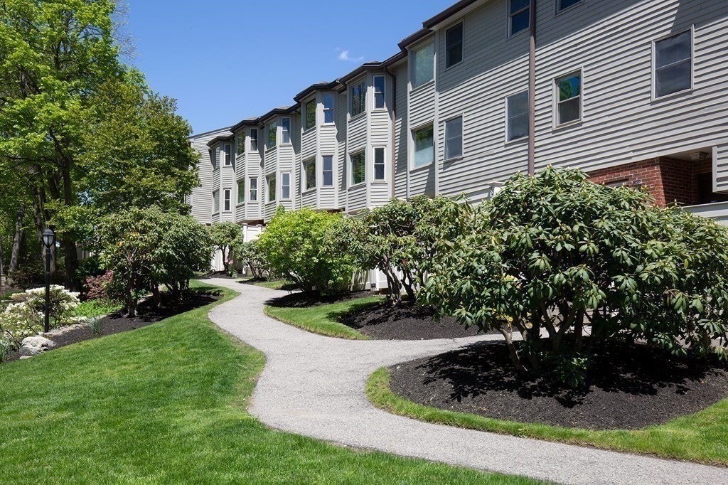 a view of a back yard of the house
