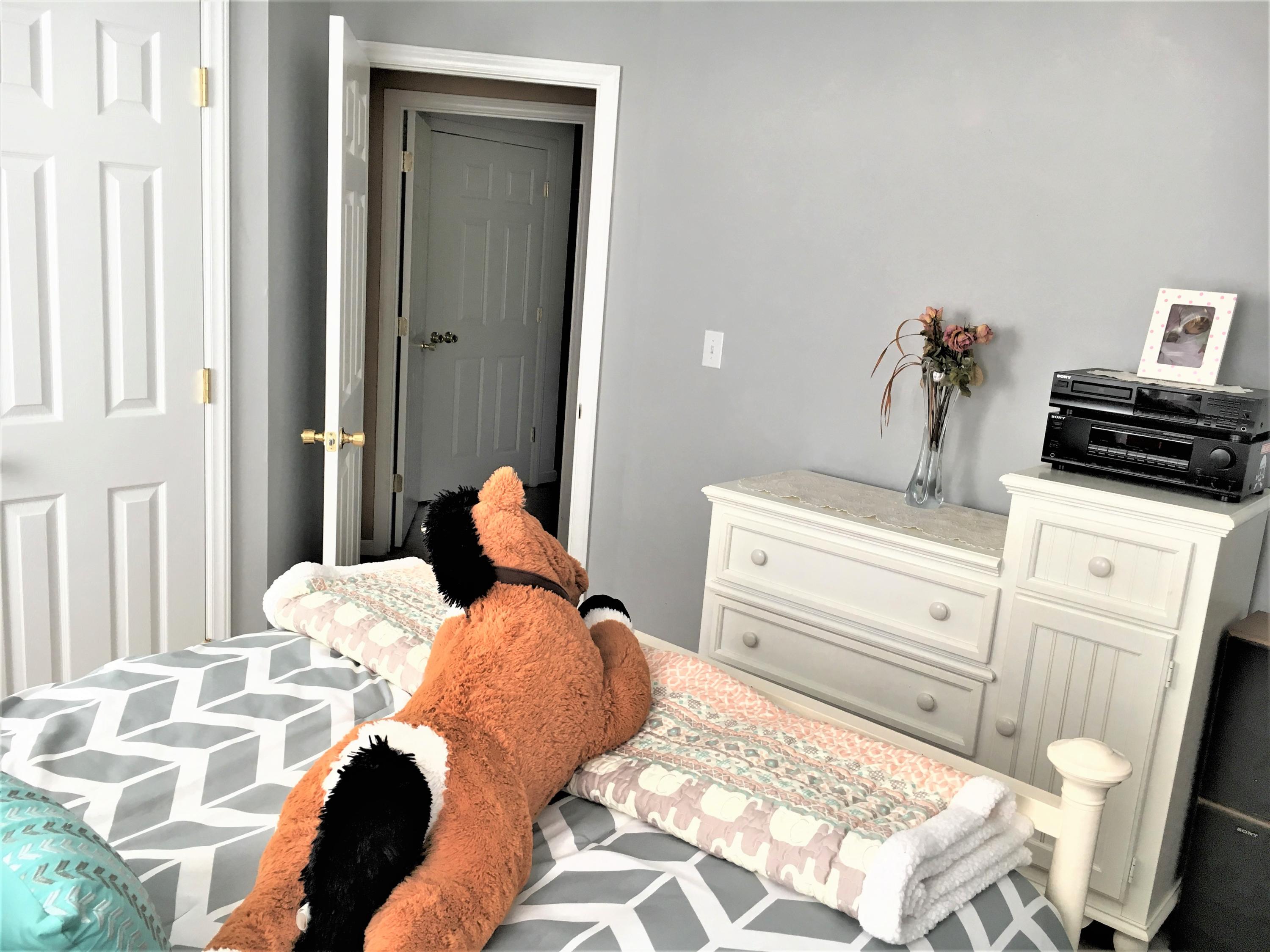 13543 Hardy Road Hardy, VA 24101 - Photo 14 of 24 a bedroom with a bed and wooden floor