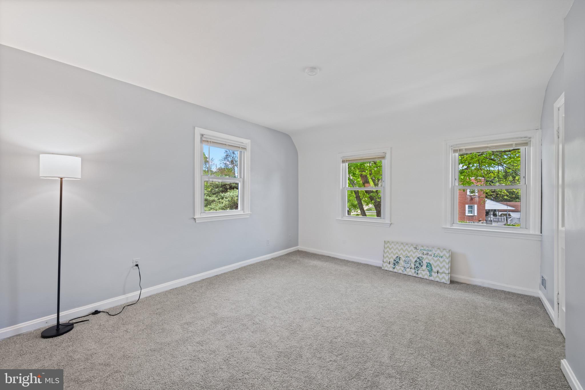 301 3rd Street Baltimore, MD 21206 - Photo 21 of 25 an empty room with windows and closet