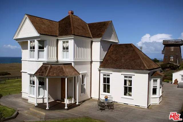 a view of a mountain with a garden