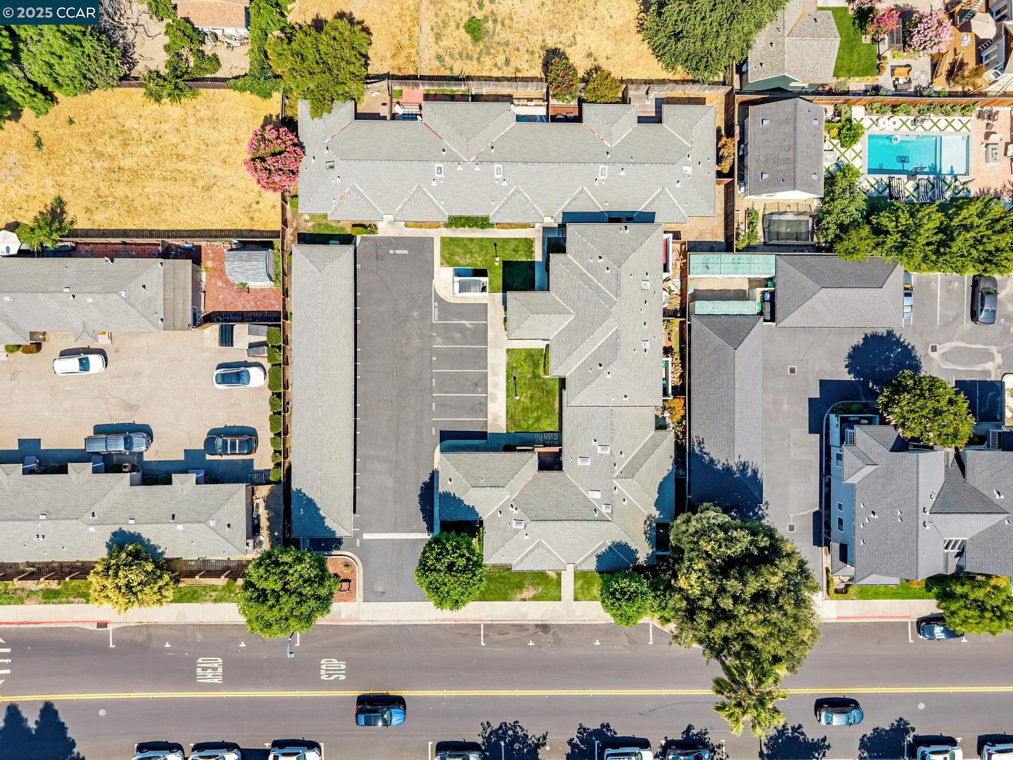 68 Peters Avenue, Unit 6 Pleasanton, CA 94566 - Photo 36 of 40 an aerial view of multiple house