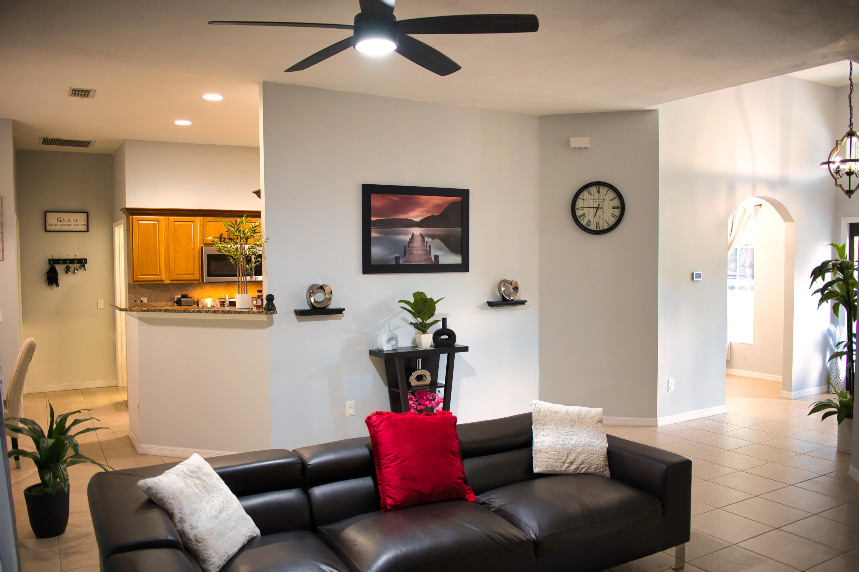 315 Kaye Street Fort Pierce, FL 34947 - Photo 20 of 66 a living room with furniture and wooden floor