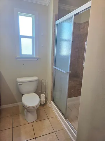 a bathroom with a toilet