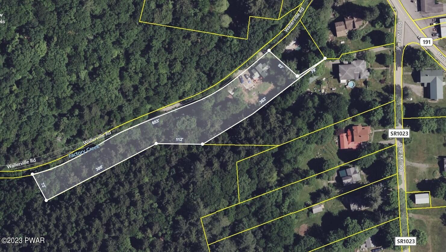 1302 Wallerville Road Equinunk, PA 18417 - Photo 4 of 4 Aerial View of Property