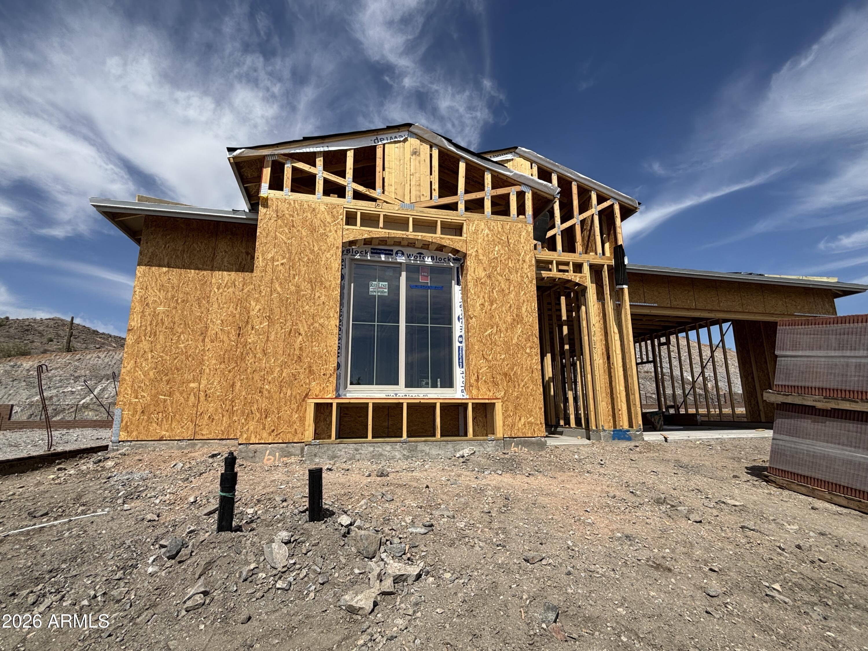 16666 West Ardmore Road Goodyear, AZ 85338 - Photo 2 of 33 FRONT OF HOME-UNDER CONSTRUCTION