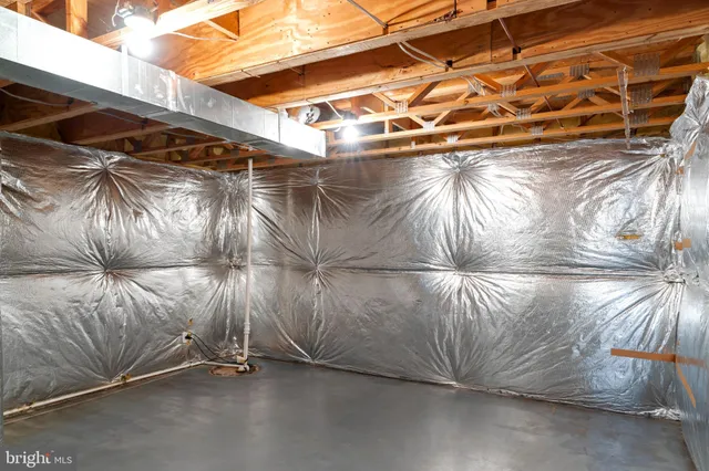 an aerial view of lake