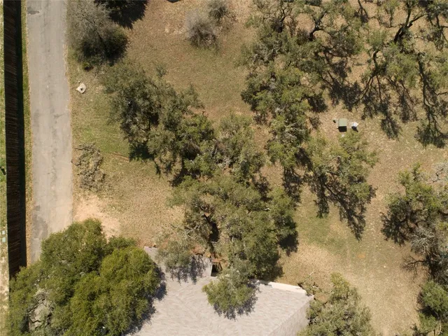 a view of a small yard