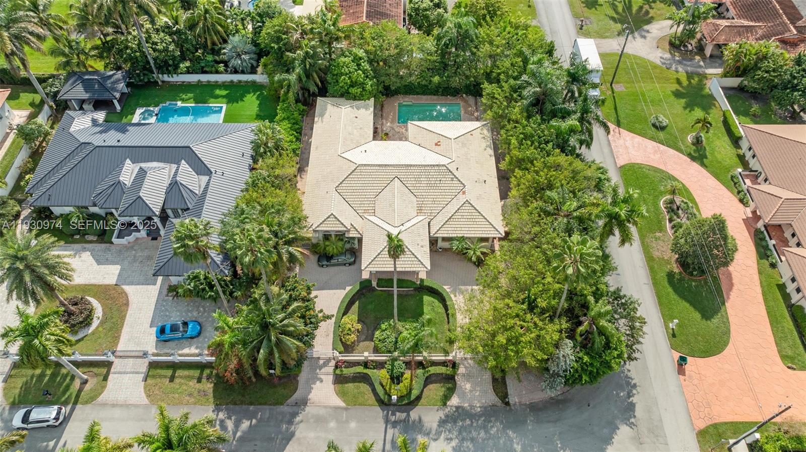 12982 Southwest 27th Street Miami, FL 33175 - Photo 4 of 43 an aerial view of a house with a yard