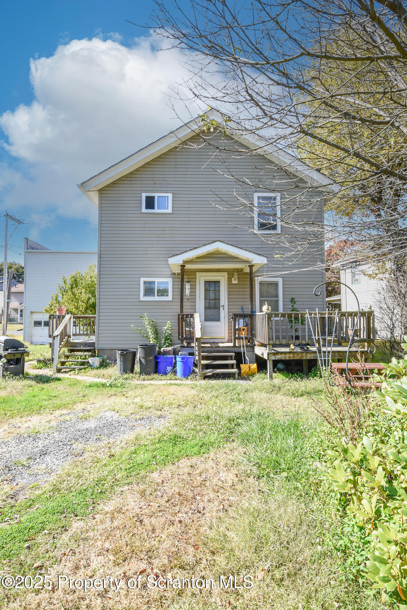 2706 North Main Avenue Scranton, PA 18508 - Photo 36 of 46 a view of a house with backyard porch and sitting area