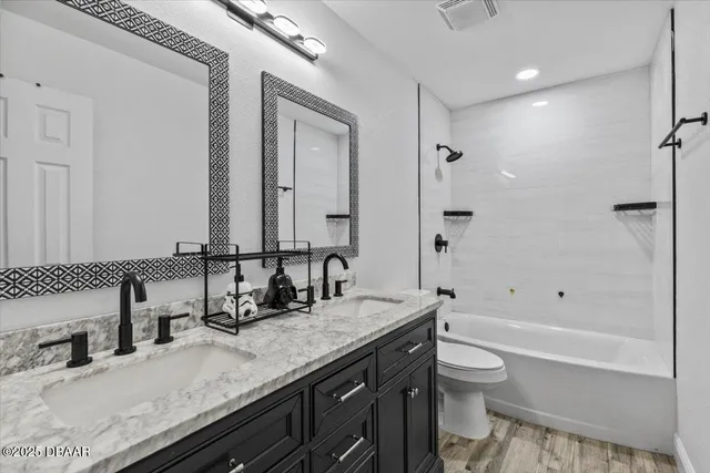 a living room with furniture or couch and a large window