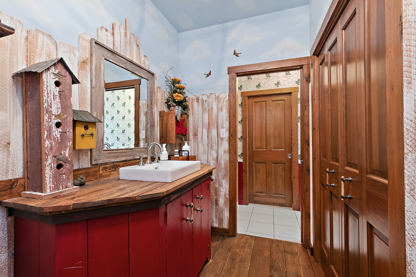7860 West Steger Road Frankfort, IL 60423 - Photo 25 of 56 a bathroom with a sink a mirror and a shower