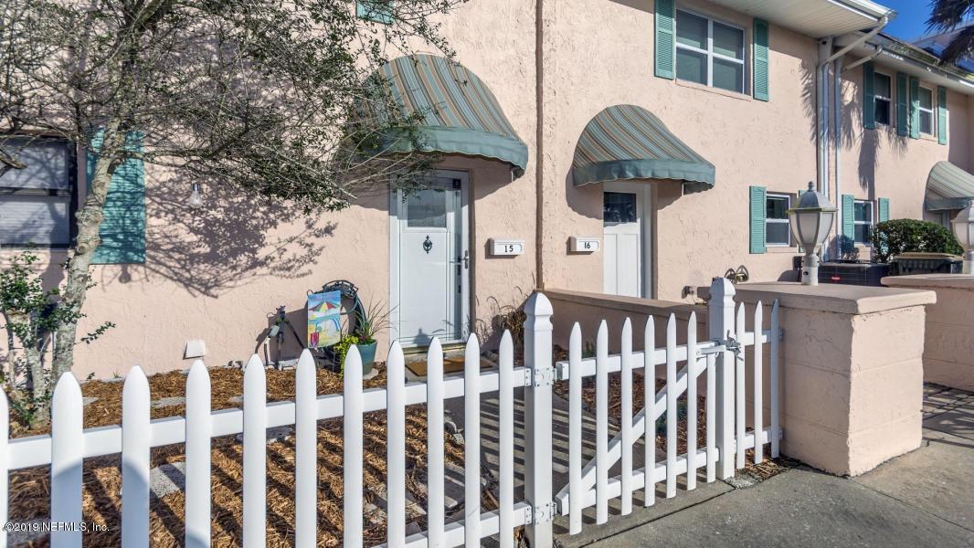 2233 Seminole Road, Unit 15 Atlantic Beach, FL 32233 - Photo 36 of 48 a front view of a house with garden