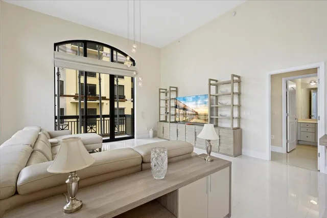 a dining hall with stainless steel appliances