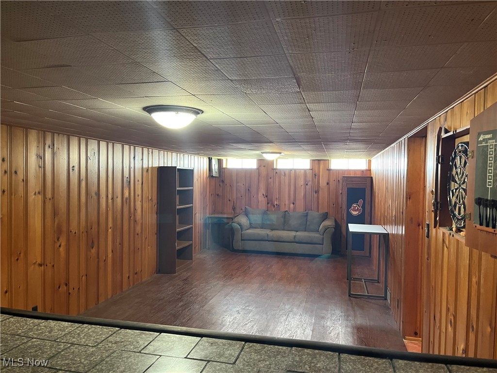 888 Richmond Road Lyndhurst, OH 44124 - Photo 20 of 26 Rec Room, Couch and Bookshelf stay