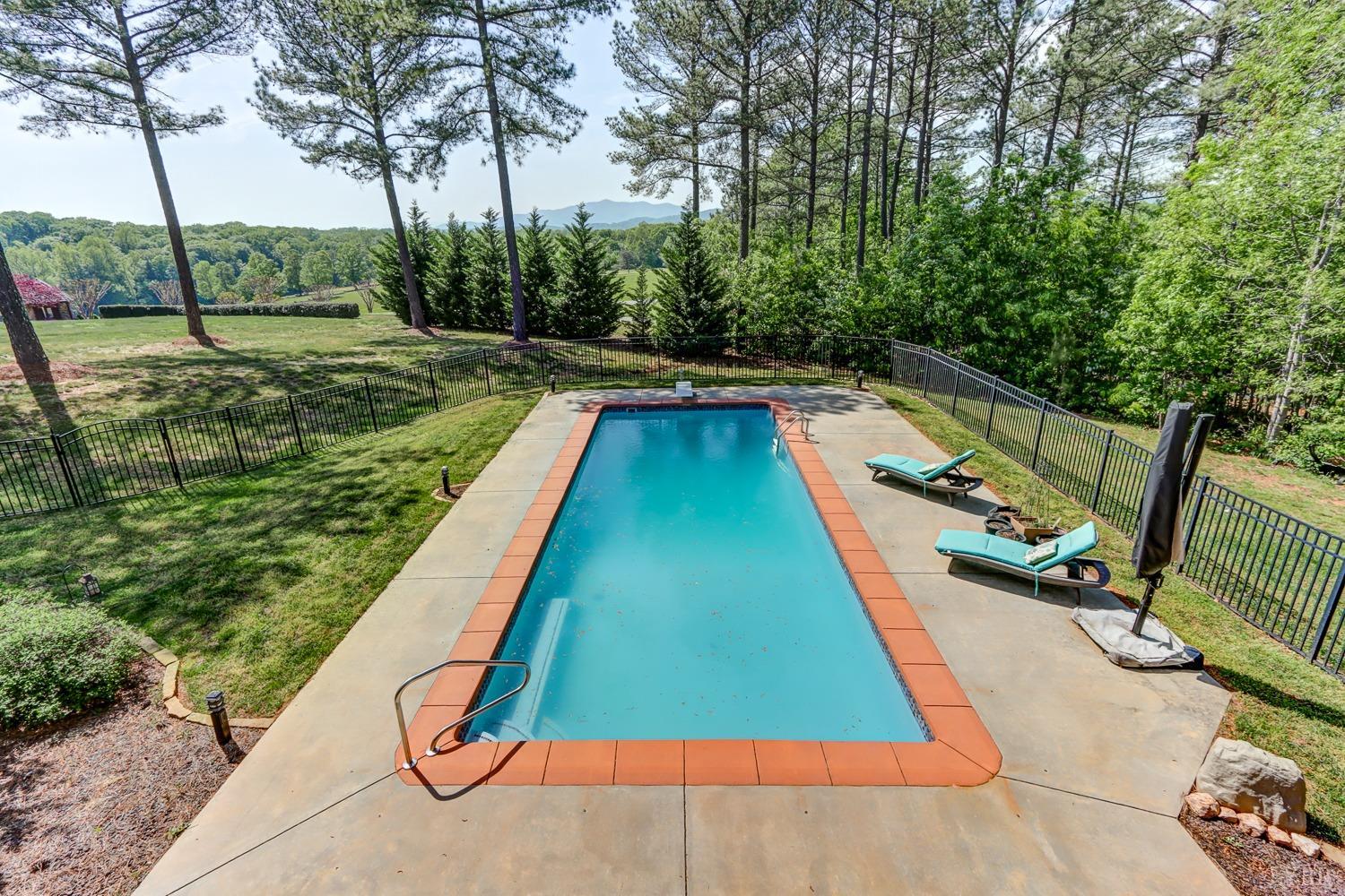 107 Emory Way Amherst, VA 24521 - Photo 36 of 85 Inground, self cleaning, salt water pool with beautiful views of golf course and mountains!