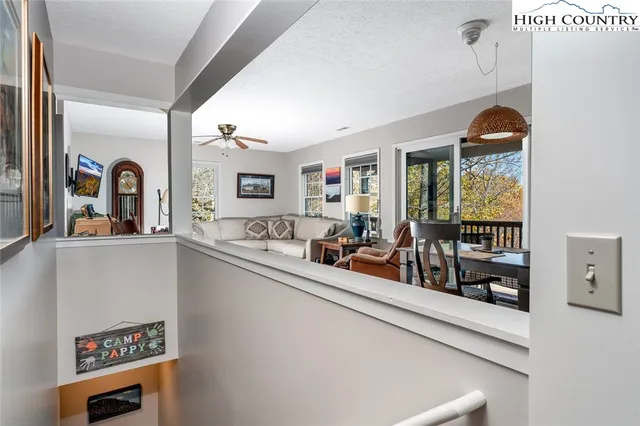 a view of a large mountain